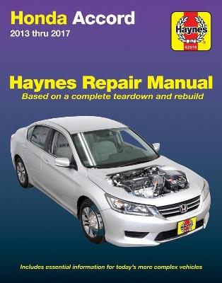 Honda Accord 2013-17 - Haynes - cover