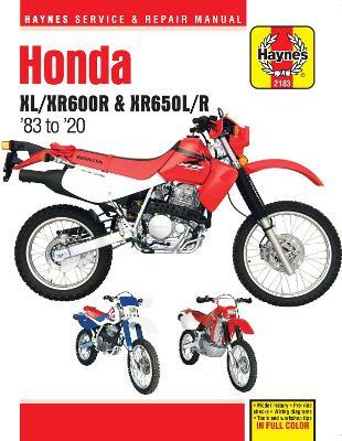 Honda XL/XR600R & XR650L/R (83-20): 83-20 - Haynes Publishing - cover