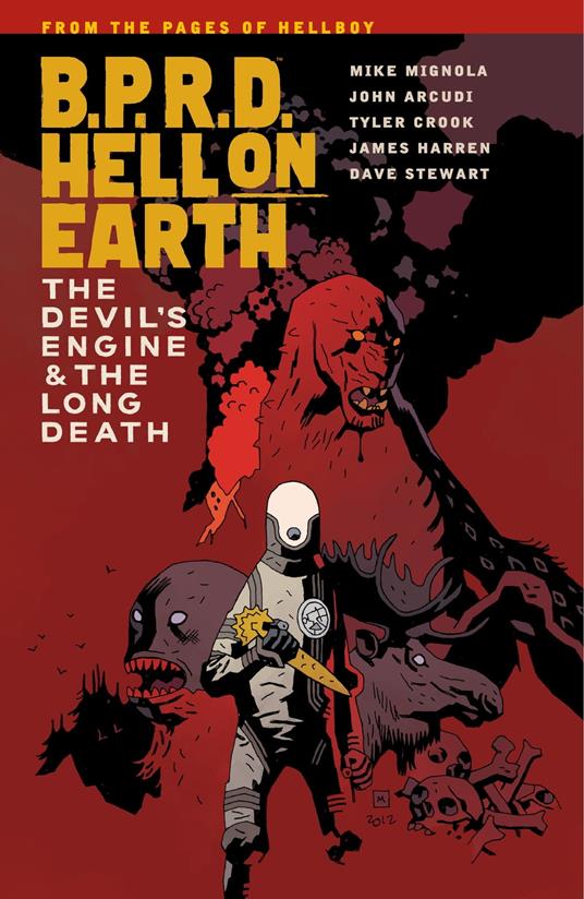 B.P.R.D. Hell on Earth Volume 4: The Devil's Engine & The Long Death -  Mignola, Mike - Ebook in inglese - | IBS