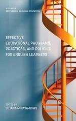 Effective Educational Programs, Practices, and Policies for English Learners