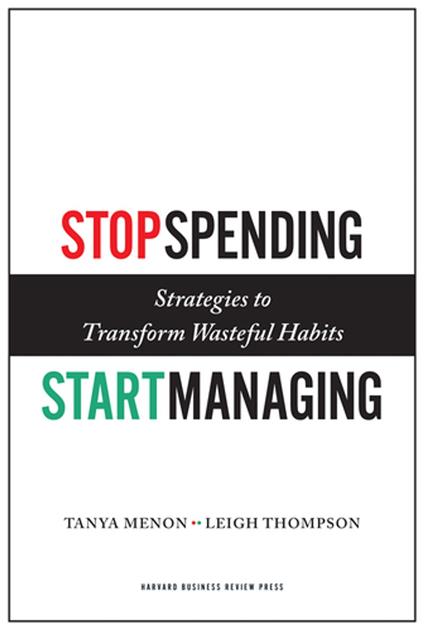 Stop Spending, Start Managing