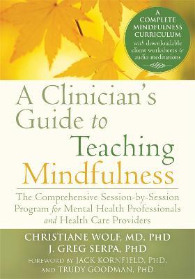 A Clinician's Guide to Teaching Mindfulness: The Comprehensive Session-by-Session Program for Mental Health Professionals and Health Care Providers - Christiane Wolf,J. Greg Serpa - cover