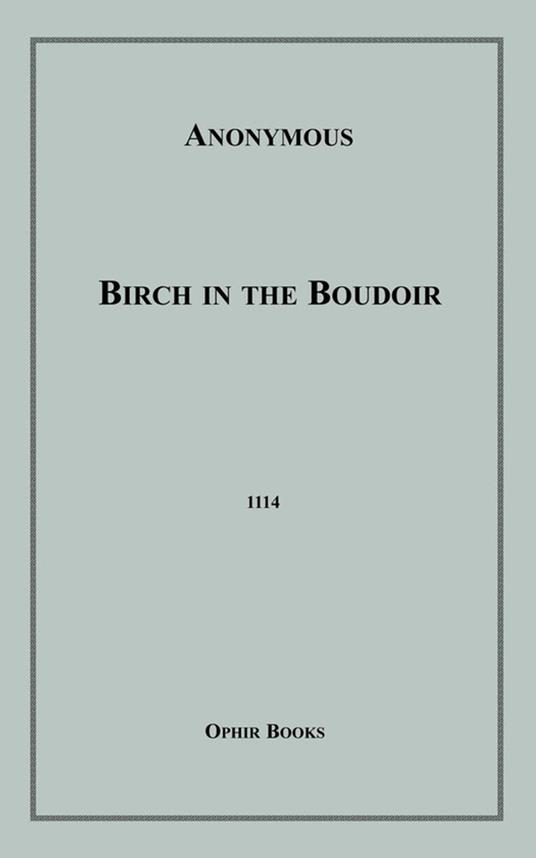 Birch in the Boudoir