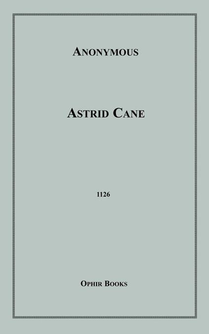 Astrid Cane