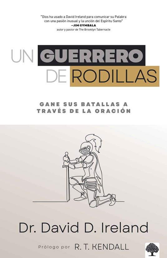 Un guerrero de rodillas