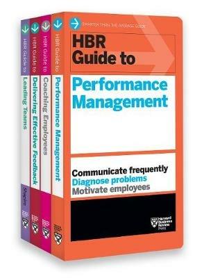 HBR Guides to Performance Management Collection (4 Books) (HBR Guide Series) - Harvard Business Review,Mary Shapiro - cover