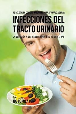 43 Recetas De Comidas Naturales Para Ayudarlo A Curar Infecciones Del Tracto Urinario: La Solucion A Sus Problemas Libre De Medicinas - Joe Correa - cover