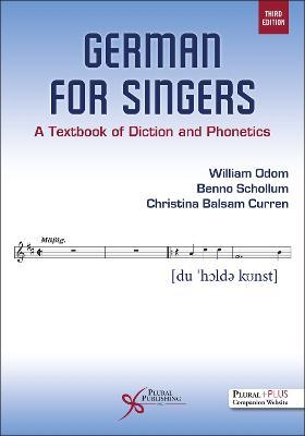German for Singers: A Textbook of Diction and Phonetics - cover