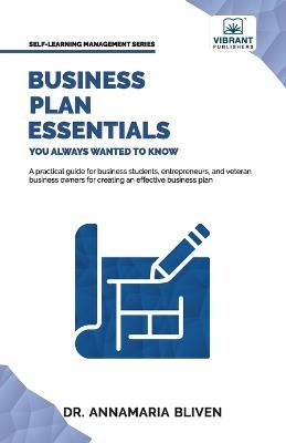 Business Plan Essentials You Always Wanted To Know - Vibrant Publishers,Bliven - cover