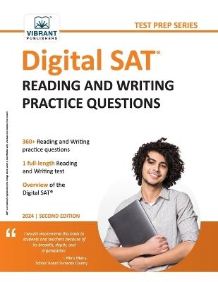 Digital SAT Reading and Writing Practice Questions - Vibrant Publishers - cover