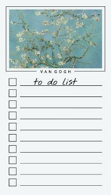 To Do List Notepad Van Gogh Paintings Checklist Task Planner For Grocery Shopping Planning Organizing Get List Done Libro In Lingua Inglese Get List Done Ibs