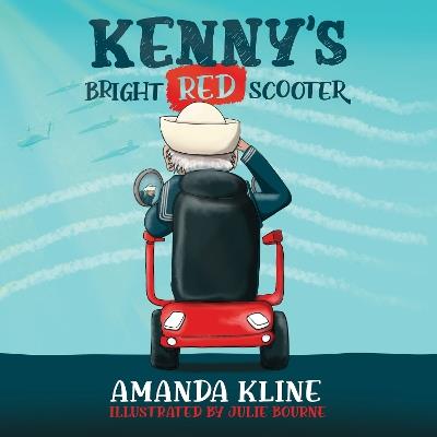 Kenny’s Bright Red Scooter - Amanda Kline - cover