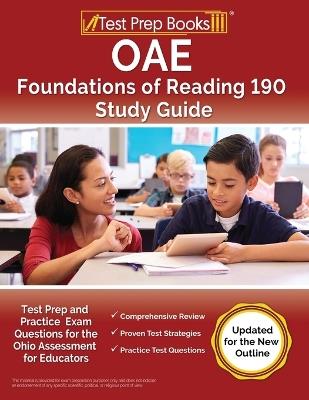 OAE Foundations of Reading 190 Study Guide: Test Prep and Practice Exam for the Ohio Assessment for Educators [Updated for the New Outline] - Lydia Morrison - cover