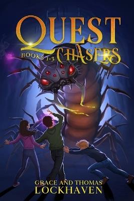 Quest Chasers: Books 1-3 (2024 Cover Version) - Grace Lockhaven,Thomas Lockhaven - cover
