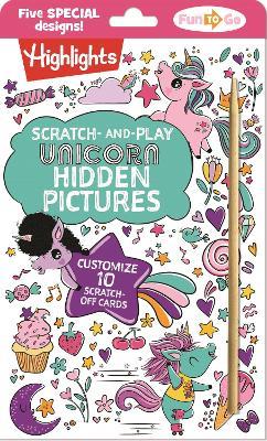 Scratch-and-Play Unicorn Hidden Pictures - cover