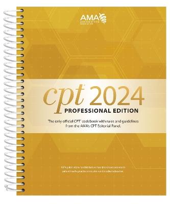 CPT Professional 2024 - American Medical Association - cover