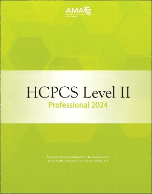 HCPCS 2024 Level II Professional Edition - American Medical Association - cover