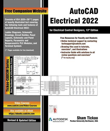 AutoCAD Electrical 2022 for Electrical Control Designers, 13th Edition