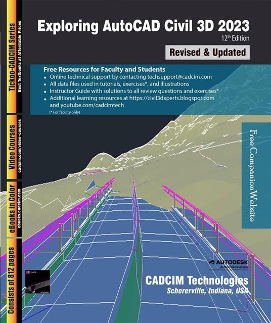 Exploring AutoCAD Civil 3D 2023, 12th Edition