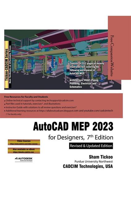 AutoCAD MEP 2023 for Designers, 7th Edition