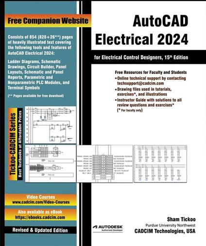 AutoCAD Electrical 2024 for Electrical Control Designers, 15th Edition