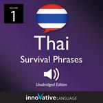 Learn Thai: Thai Survival Phrases, Volume 1