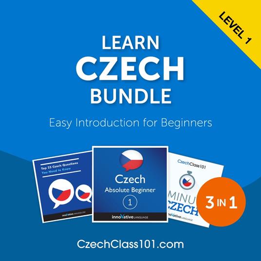 Learn Czech Bundle - Easy Introduction for Beginners (Level 1)