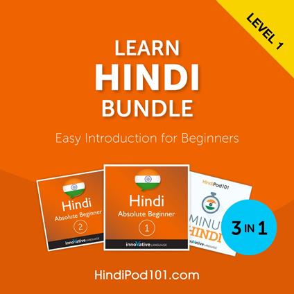 Learn Hindi Bundle - Easy Introduction for Beginners (Level 1)