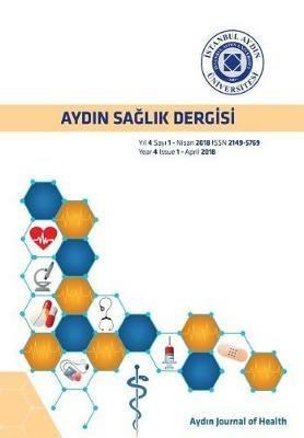 Aydin SaGlik DergIsI: Aydin Journal of Health - cover