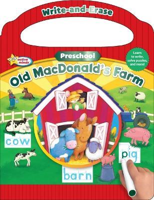 Active Minds Write-And-Erase Preschool Old Macdonald's Farm - Sequoia Children's Publishing - cover