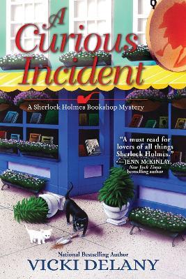 A Curious Incident: A Sherlock Holmes Bookshop Mystery - Vicki Delany - cover