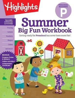 Summer Big Fun Workbook Preschool Readiness - cover