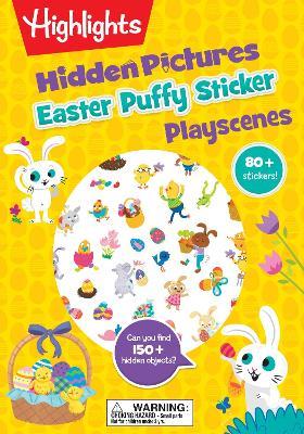 Easter Hidden Pictures Puffy Sticker Playscenes - cover