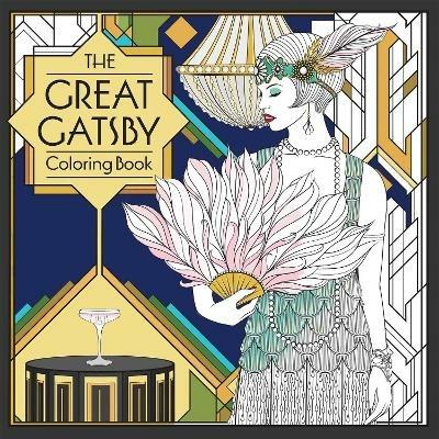 The Great Gatsby Coloring Book - F. Scott Fitzgerald - cover