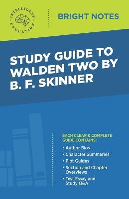 Study Guide to Walden Two by B. F. Skinner - cover