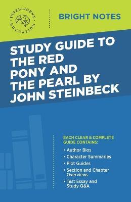 Study Guide to The Red Pony and The Pearl by John Steinbeck - cover