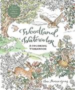 Woodland Watercolor: A Coloring Workbook