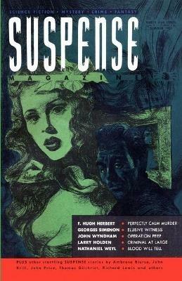 Suspense Magazine, Summer 1951 - John Wyndham,Georges Simenon,Ambrose Bierce - cover