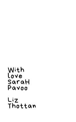 With Love, Sarah Pavoo - Liz Thottan - cover