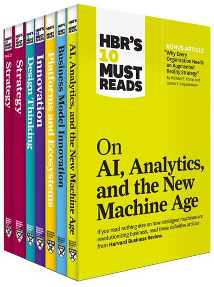 HBR's 10 Must Reads on Technology and Strategy Collection (7 Books)