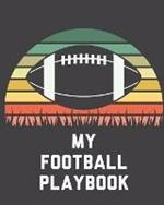 My Football Playbook: For Players Coaches Kids Youth Football Intercepted