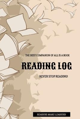 Reading Log: Record, Review, & Track Books & Pages Read, Book Lovers Gift, Journal - Amy Newton - cover