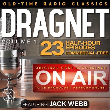 DRAGNET, VOLUME 1; 23-Episode Collection