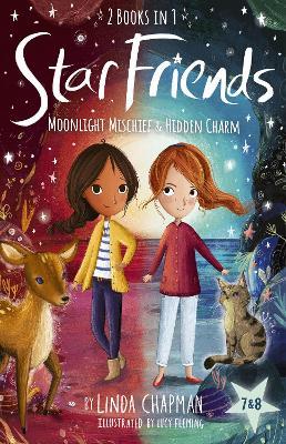 Star Friends 2 Books in 1: Moonlight Mischief & Hidden Charm: Books 7 and 8 - Linda Chapman - cover