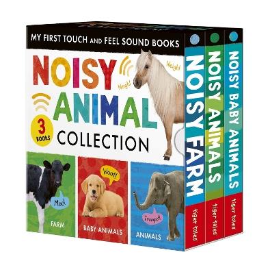 Noisy Animal 3-Book Boxed Set: My First Touch and Feel Sound Books: Noisy Baby Animals; Noisy Farm; Noisy Animals - Tiger Tales - cover