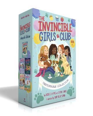 The Invincible Girls Club Unstoppable Collection (Boxed Set): Home Sweet Forever Home; Art with Heart; Back to Nature; Quilting a Legacy; Recess All-Stars - Rachele Alpine,Steph B. Jones - cover