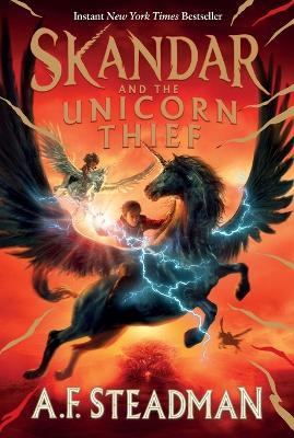Skandar and the Unicorn Thief - A F Steadman - cover
