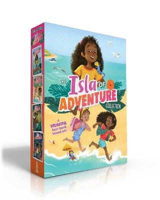 The Isla of Adventure Collection (Boxed Set): Welcome to the Island; The Secret Cabana; Deep in the Rain Forest; Starry, Starry Ghost - Dela Costa - cover