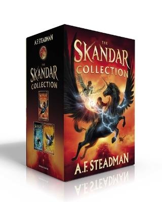 The Skandar Collection (Boxed Set): Skandar and the Unicorn Thief; Skandar and the Phantom Rider; Skandar and the Chaos Trials - A F Steadman - cover