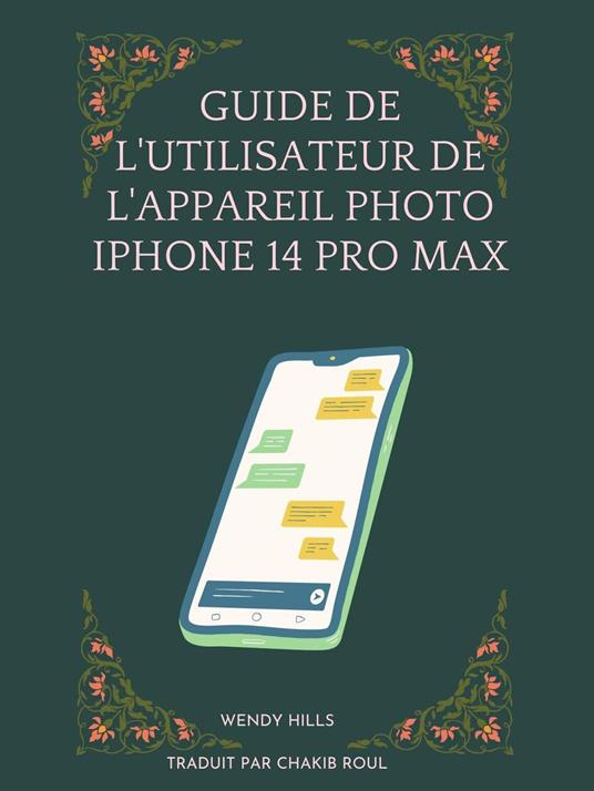 Guide de l'utilisateur de l'appareil photo iPhone 14 Pro Max.